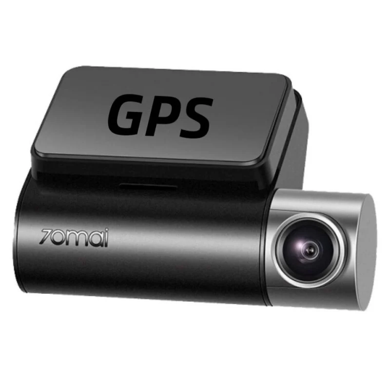 Supraveghere video auto - Camera auto DVR Xiaomi 70MAI A500S Dash Cam Pro Plus, 2.7K 1944p, IPS 2.0", 140 FOV, ADAS, GPS, Night Vision, Monitorizare parcare