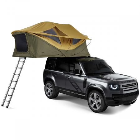 Cort auto - Cort auto cu prindere pe plafon, Thule, Approach M, pentru 2-3 persoane, Bronz fenicul