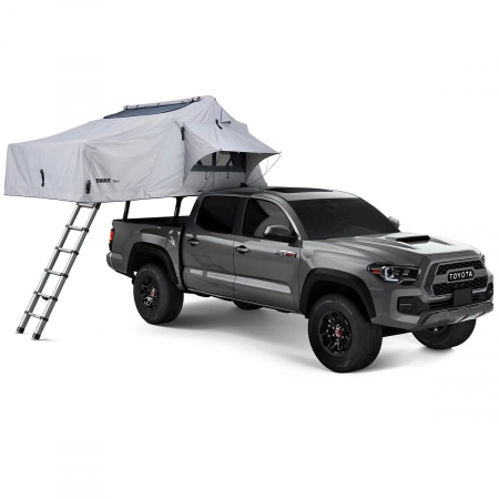 Cort auto - Cort auto cu prindere pe plafon, Thule, Autana, 4 persoane, cu anexa inclusa, Haze Gray