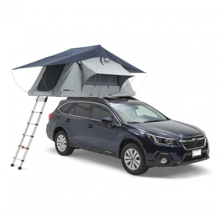 Cort auto - Cort auto cu prindere pe plafon, Thule, Kukenam, 3 persoane, Haze Gray