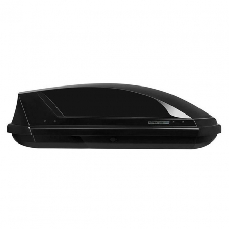 Accesorii auto - Cutie portbagaj Aleo Adventure 130 Negru Lucios, Dimensiuni (cm): 131 x 72 x 37 , Volum (L): 300