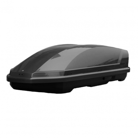 Accesorii auto - Cutie portbagaj Aleo Adventure 190 Negru Lucios, Dimensiuni: 190 x 67 x 43 (cm), Volum (L): 320