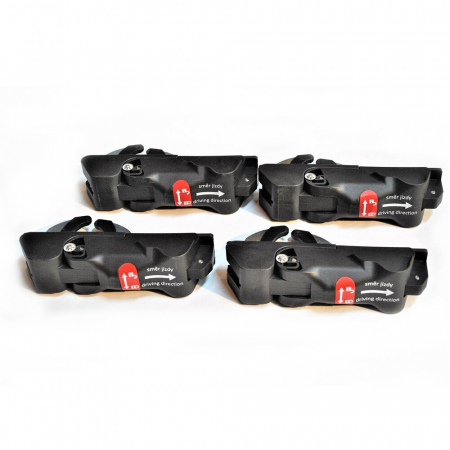 Cutie portbagaj Aleo Magic 400 Gri Antracit, Dual side + Sistem Prindere Rapida HK0899 [7]