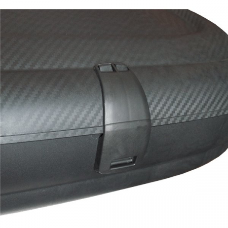 Cutie portbagaj Carbon Look 400L, Neagra, 169 X 79 X 37 cm [2]