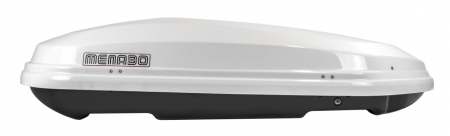 Cutie portbagaj Menabo Diamond 450 White,163x90x36cm, deschidere pe o parte [1]