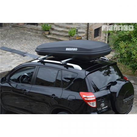 Cutie portbagaj Menabo Diamond 500 Dark, 209x79x36cm [2]