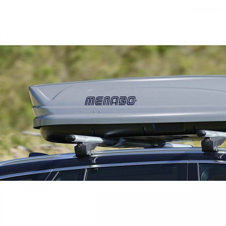 Cutie portbagaj Menabo Mania 400 ABS Silver, 164x79x36cm [6]