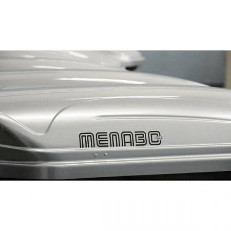 Cutie portbagaj Menabo Mania 400 ABS Silver, 164x79x36cm [5]