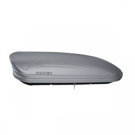 Cutii portbagaj - Cutie portbagaj Menabo Marathon Silver 460, 195x79x36cm