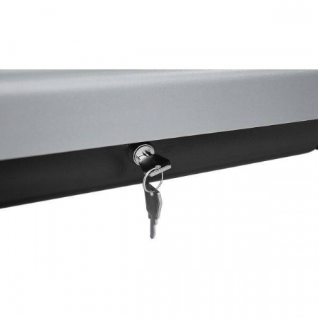 Cutie portbagaj Menabo Marathon Silver 460, 195x79x36cm [2]