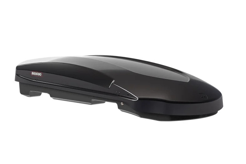 Accesorii auto - Cutie portbagaj Menabo Satellite 550 DUO ABS Black, 198x94x36 cm