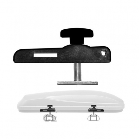 Cutie portbagaj Neumann Northline Tirol 420 Negru Mat, dimensiuni (cm): 205 x 84 x 35 , Volum (L): 420 [5]