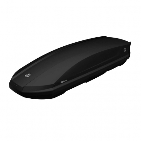 Cutie portbagaj cu montaj pe bare transversale - Cutie portbagaj Neumann Northline Tirol 420 Negru Mat, dimensiuni (cm): 205 x 84 x 35 , Volum (L): 420