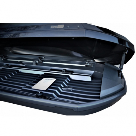 Cutie portbagaj Neumann Northline Tirol 420 Silver-Black, dimensiuni (cm): 205 x 84 x 35 , Volum (L): 420 [4]