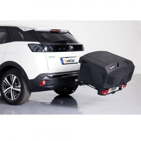 Cutie portbagaj pe carligul de remorcare TowBox Evo, Urban Negru [5]