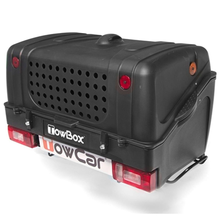Accesorii auto - Cutie portbagaj pe carligul de remorcare Towbox V1 DOG Negru
