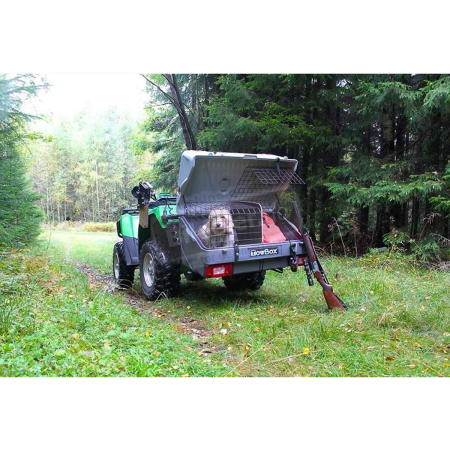 Cutie portbagaj pe carligul de remorcare Towbox V1 DOG Negru [3]