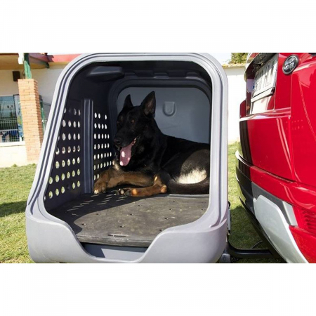 Cutie portbagaj pe carligul de remorcare Towbox V2 DOG Negru [2]