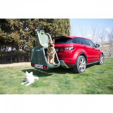 Cutie portbagaj pe carligul de remorcare Towbox V2 DOG Negru [4]