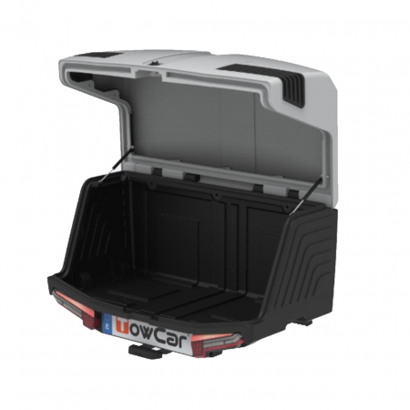 Cutie portbagaj pe carligul de remorcare Towbox V3 Arctic Alb [1]