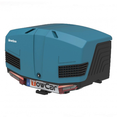 Cutie portbagaj cu montaj pe carlig - Cutie portbagaj pe carligul de remorcare Towbox V3 Marine Albastru