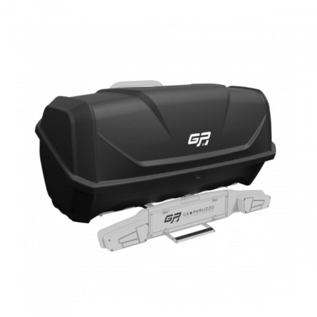 Cutie portbagaj cu montaj pe carlig - Cutie portbagaj Peruzzo 23.GP001 Negru - cu fixare pe suporturi biciclete cu prindere pe carligul de remorcare