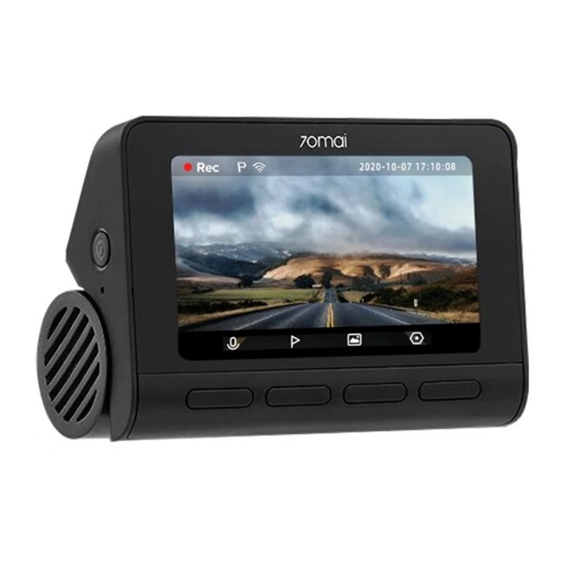 Pachet camera auto DVR Xiaomi 70MAI A800S cu camera spate RC09, kit alimentare permanenta, 4K, 140°, ADAS, GPS, Monitorizare parcare [5]