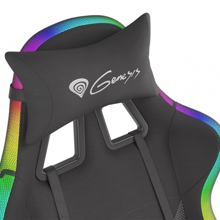 Scaun pentru gaming Genesis Trit 600 RGB black [4]