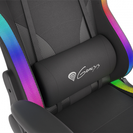 Scaun pentru gaming Genesis Trit 600 RGB black [6]