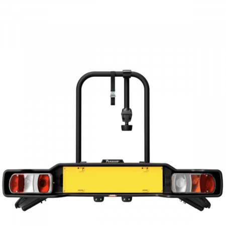 Suport 2 biciclete Peruzzo Parma 706N cu prindere pe carligul de remorcare, Negru Mat [6]