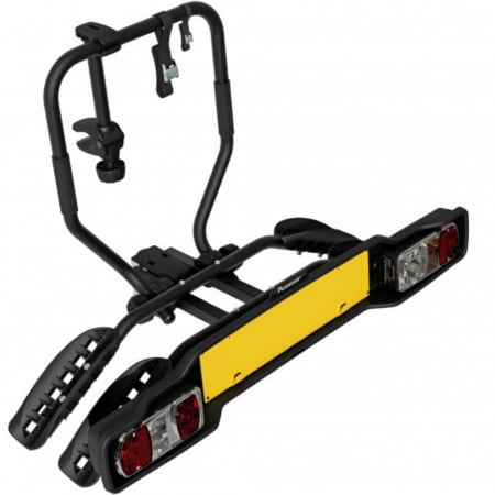 Suport bicicleta - Suport 2 biciclete Peruzzo Siena 669N cu prindere pe carligul de remorcare, Negru