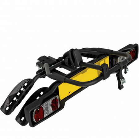 Suport 2 biciclete Peruzzo Siena 669N cu prindere pe carligul de remorcare, Negru [5]