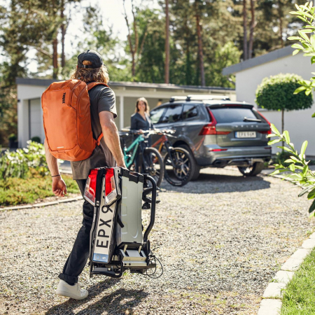 Suport 3 biciclete Thule EasyFold XTF 3 cu prindere pe carligul de remorcare (13pini) [8]