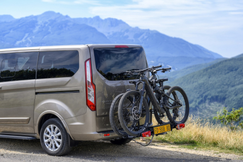 Suport biciclete Menabo Orbit 2 pentru 2 biciclete cu prindere pe carligul de remorcare, pliabil [6]