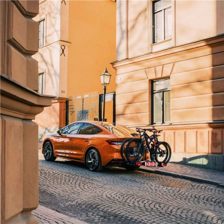 Suport biciclete Mont Blanc Sarek Pliabil pentru 2 biciclete cu prindere pe carligul de remorcare, pliabil [6]
