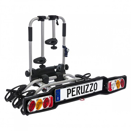 Suport biciclete cu prindere pe carlig remorcare - Suport biciclete Peruzzo Parma 3 biciclete 706/3 cu prindere pe carligul de remorcare