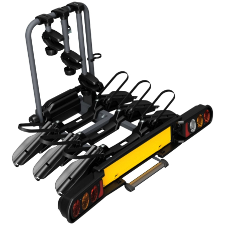 Accesorii cort auto - Suport biciclete Peruzzo Pure Instinct 708/3W cu prindere pe carligul de remorcare - pentru 3 biciclete