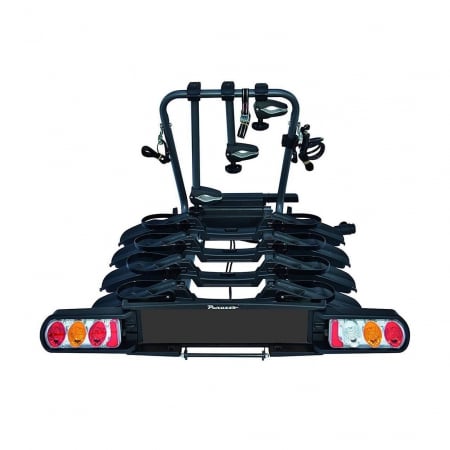 Suport biciclete cu prindere pe carlig remorcare - Suport biciclete Peruzzo Pure Instinct 708/4 cu prindere pe carligul de remorcare - pentru 4 biciclete