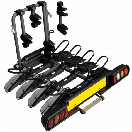 Suport biciclete cu prindere pe carlig remorcare - Suport biciclete Peruzzo Pure Instinct 708/4 cu prindere pe carligul de remorcare - pentru 4 biciclete