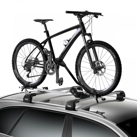 Suport biciclete Thule ProRide 598 Argintiu cu prindere pe bare transversale [9]
