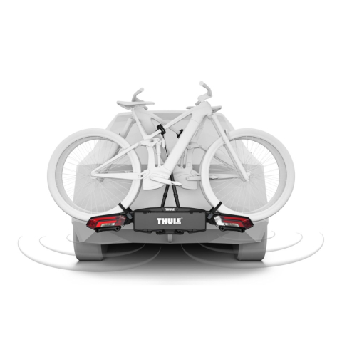 Suport pentru 2 biciclete cu senzori de parcare, Thule Epos ParkSecure 9802100 cu prindere pe carligul de remorcare (13 pini) [2]