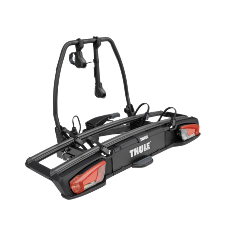 Suport biciclete cu prindere pe carlig remorcare - Suport pentru 2 biciclete, Thule VeloSpace 3, cu prindere pe carligul de remorcare