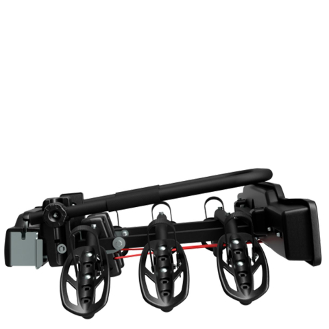 Suport pentru 3 biciclete, Peruzzo Parma 706/3, Negru, cu prindere pe carligul de remorcare [6]