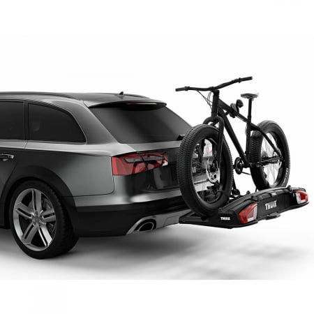 Suport pentru 3 biciclete Thule VeloSpace 939 XT3 cu prindere pe carligul de remorcare (13pini) Negru [1]
