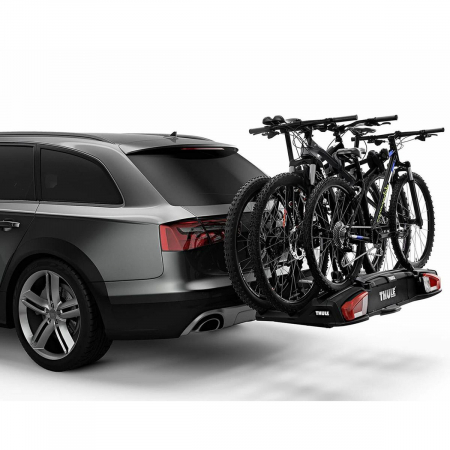 Suport pentru 3 biciclete Thule VeloSpace 939 XT3 cu prindere pe carligul de remorcare (13pini) Negru [2]