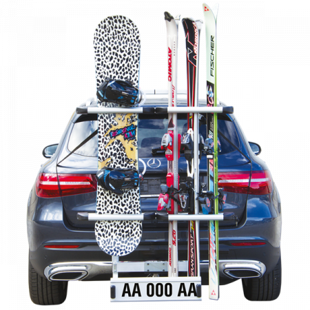 Suport schi/snowboard Fabbri Ski Pass Magnum cu prindere pe carlig [5]
