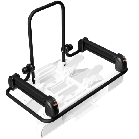 Accesorii cort auto - Suport schiuri/snowboard-uri cu prindere pe suporturile de bicicleta Peruzzo Parma/Pure Instinct/Zephyr si platforma GP Saturn