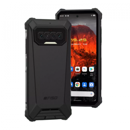 Telefoane Rezistente - Telefon mobil F150 R2022 Negru, 6.78", 8GB RAM, 128GB ROM, Android 11, MTK6785 OctaCore, NFC, IP68, 8300mAh, Dual SIM