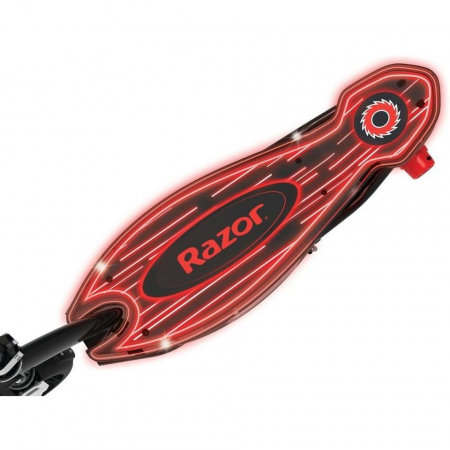 Trotineta electrica pentru copii 8+ ani Razor Power Core E90 Glow Negru/Rosu [1]