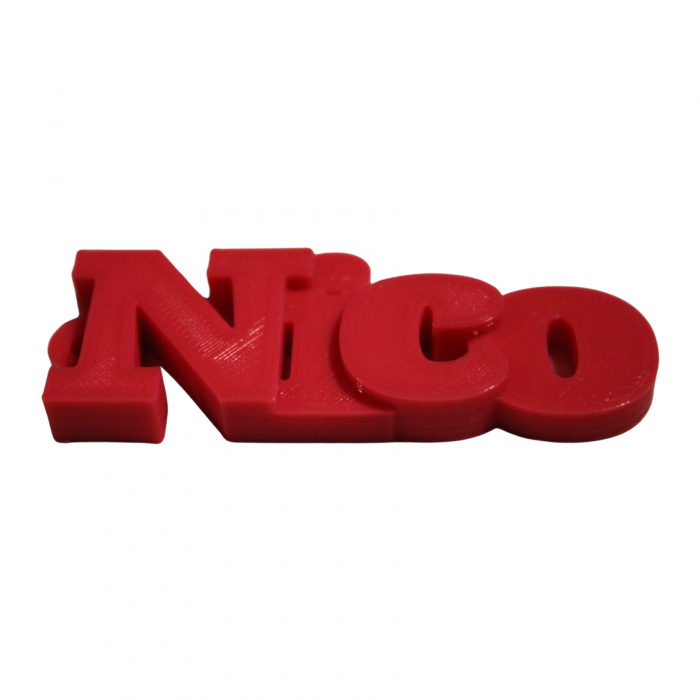 Breloc personalizat cu numele Nico [3]